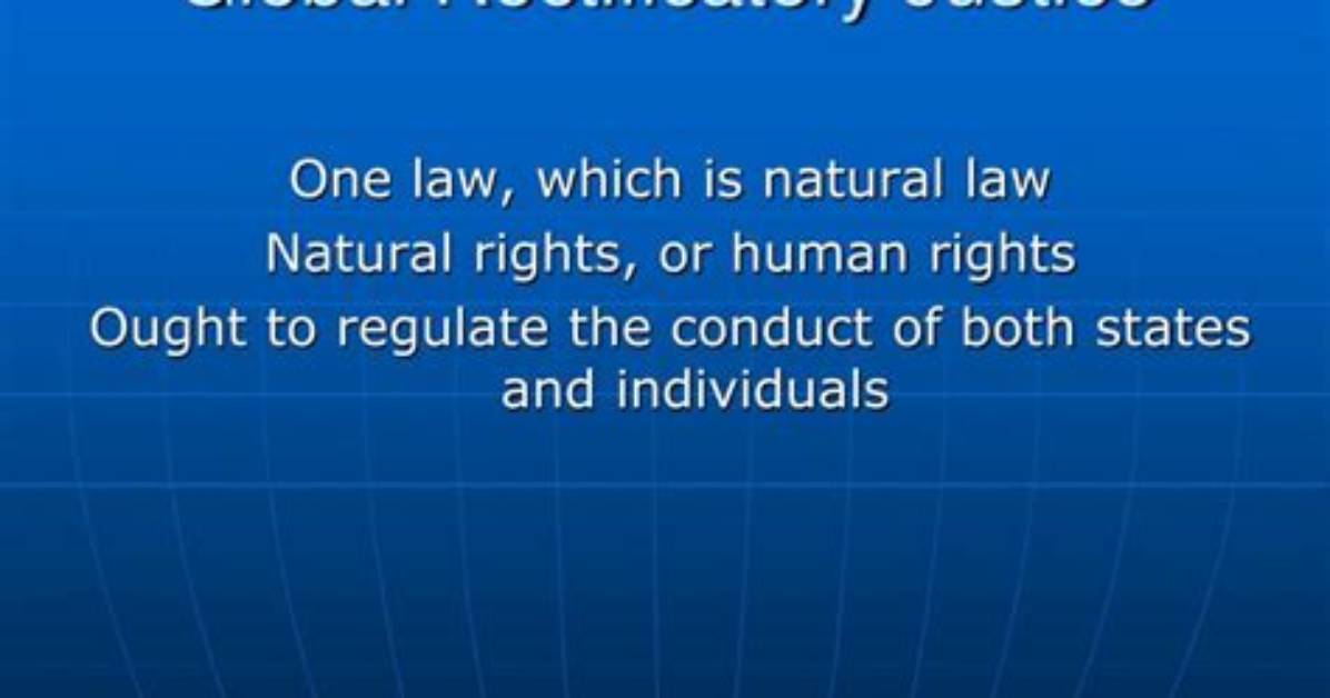 What Is Rectificatory Justice? | Contextresponse. Com