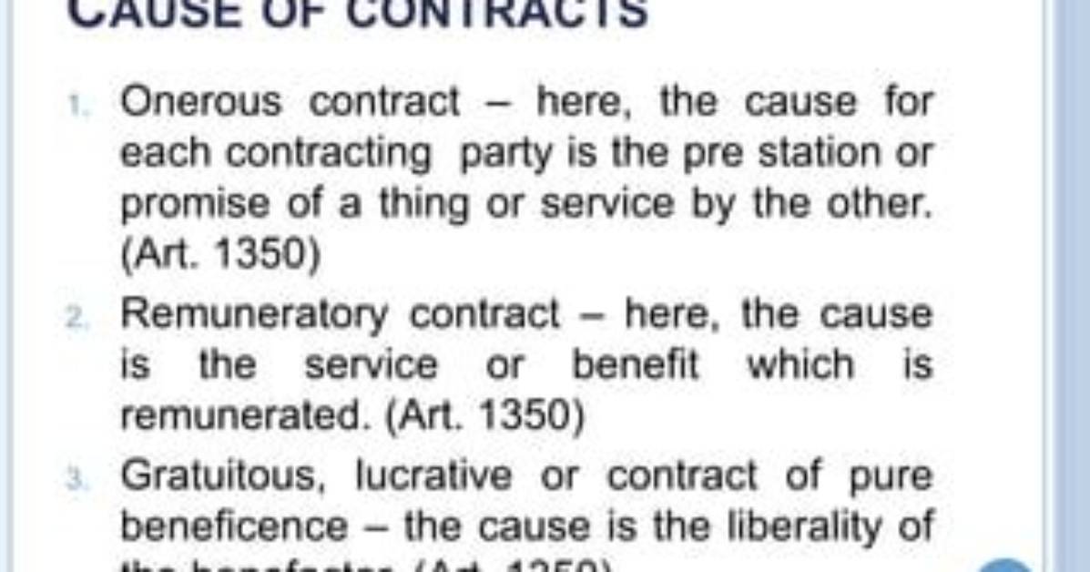 What Is Remuneratory Contract?