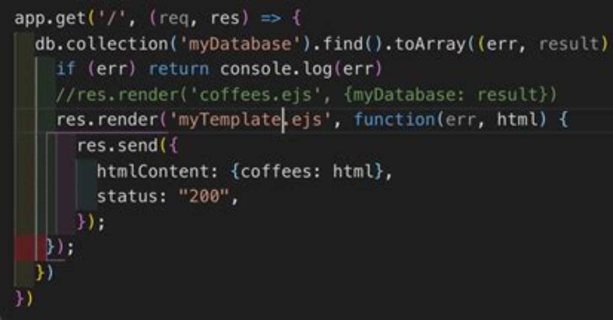 What Is Res Render Ejs