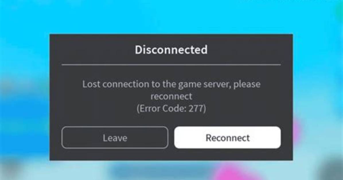 What Is Roblox Error Code 277?