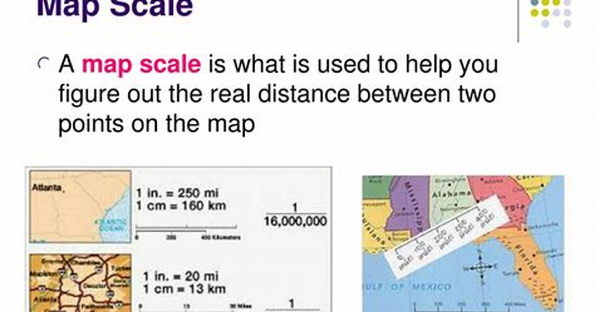 What Is Scale on a Map