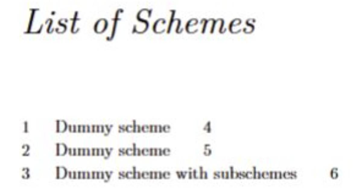 What Is Scheme Subscheme?