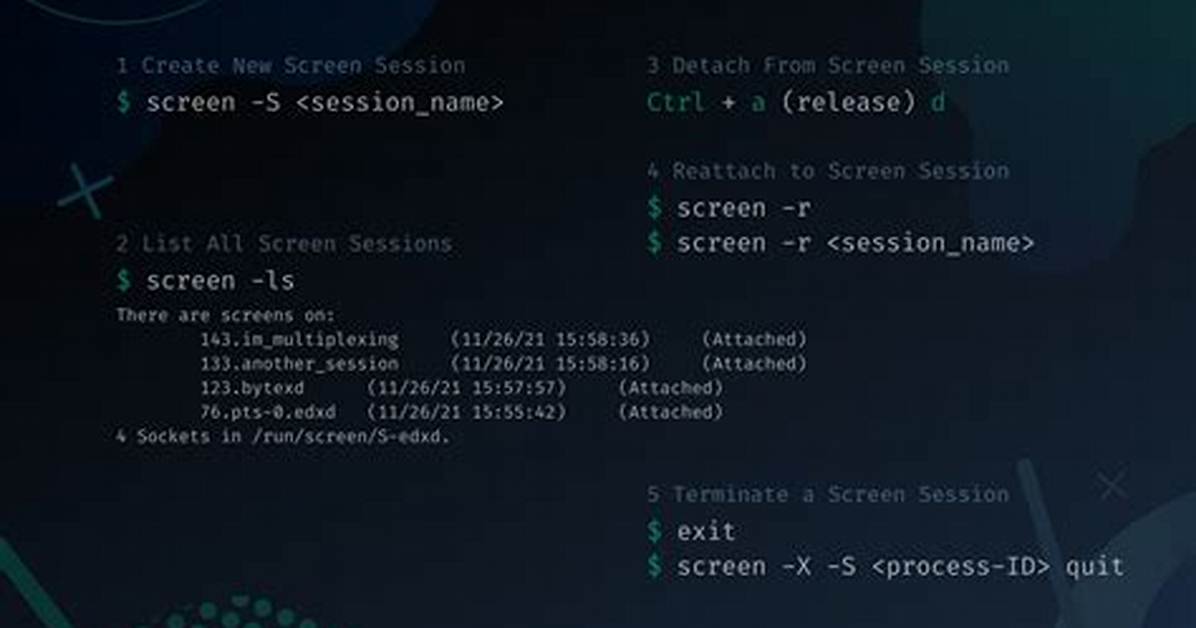What Is Screen Command in Linux?