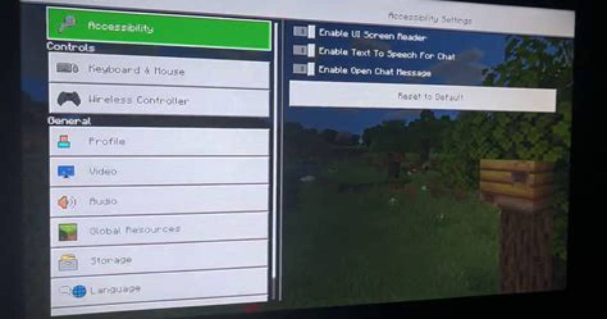 What Is Screen Reader in Minecraft