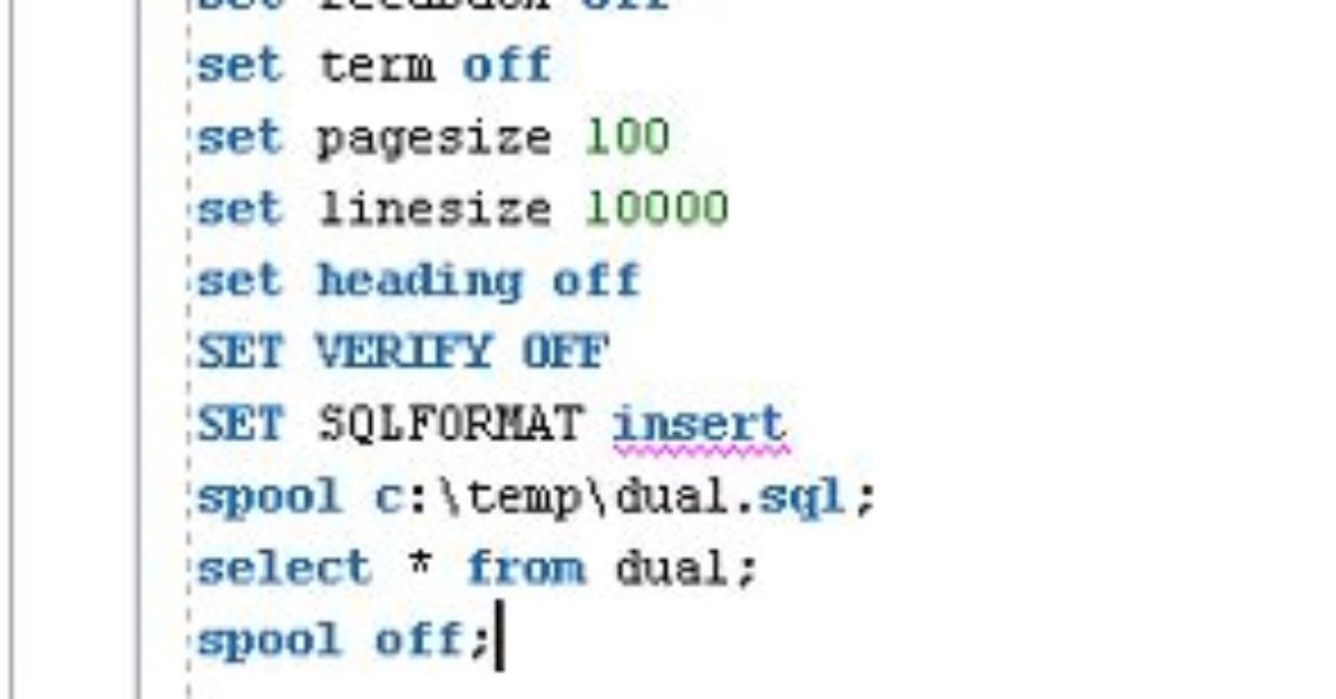 What Is Set Define off in Sql