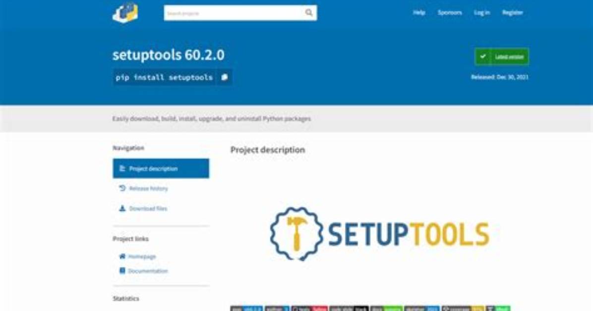 What Is Setuptools? | Contextresponse. Com