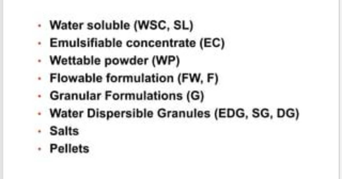 What Is Sg Formulation