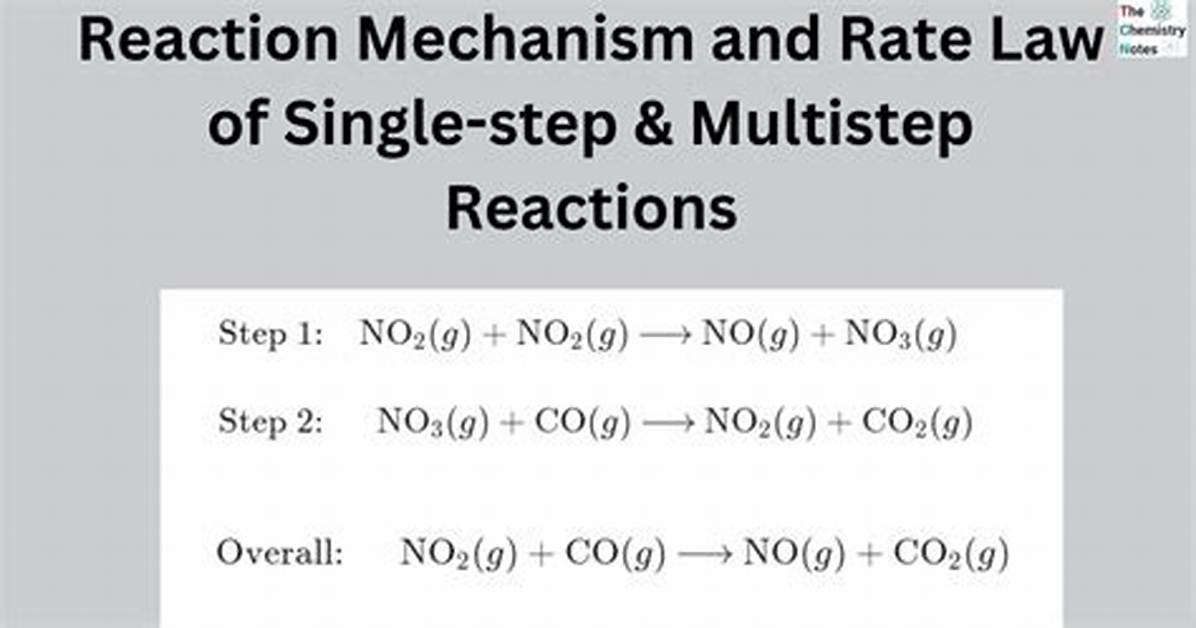 What Is Single Step Reaction?