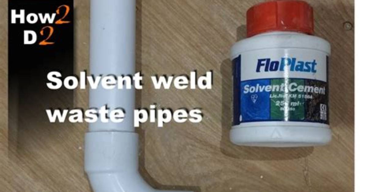 What Is Solvent Weld Pipe