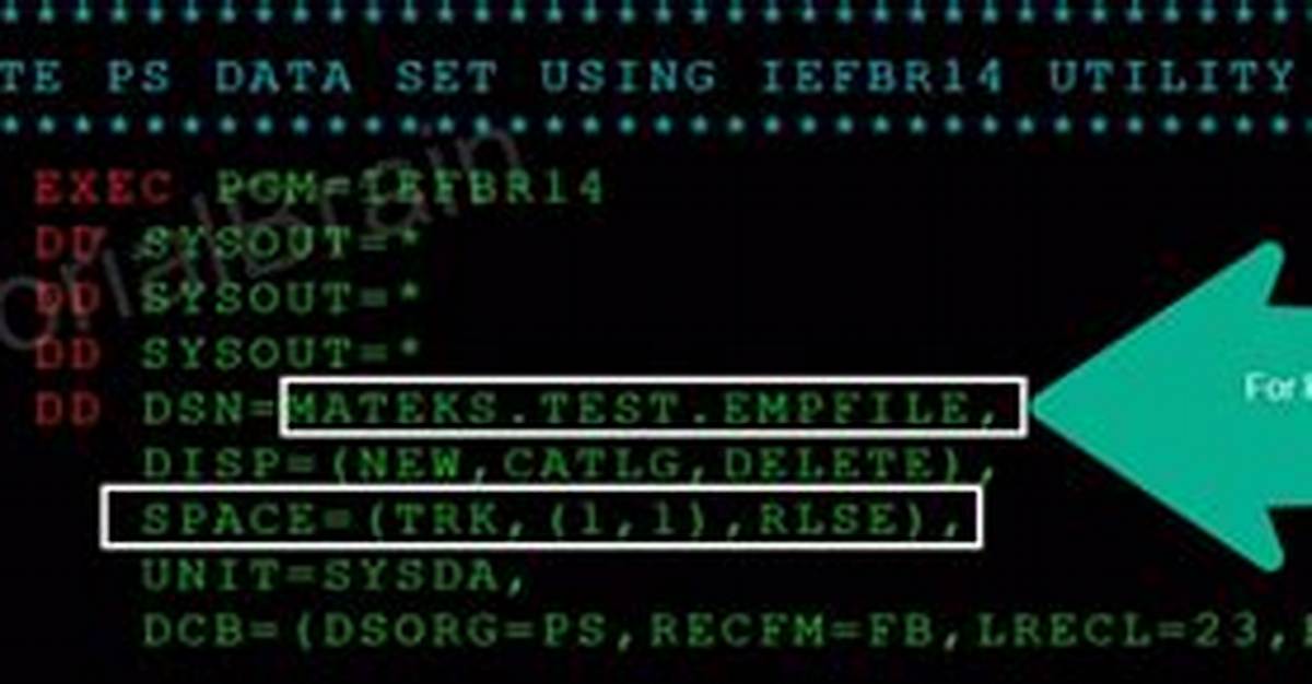 What Is Space Parameter in Jcl