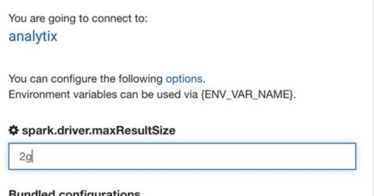 What Is Spark. Driver. maxResultSize?