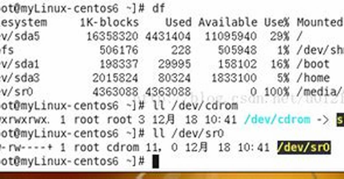 What Is Sr0 in Linux?