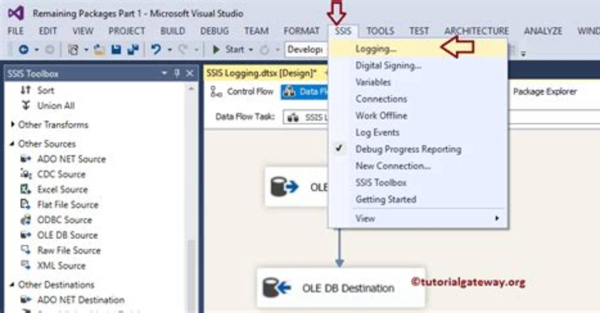 What Is Ssis Logging