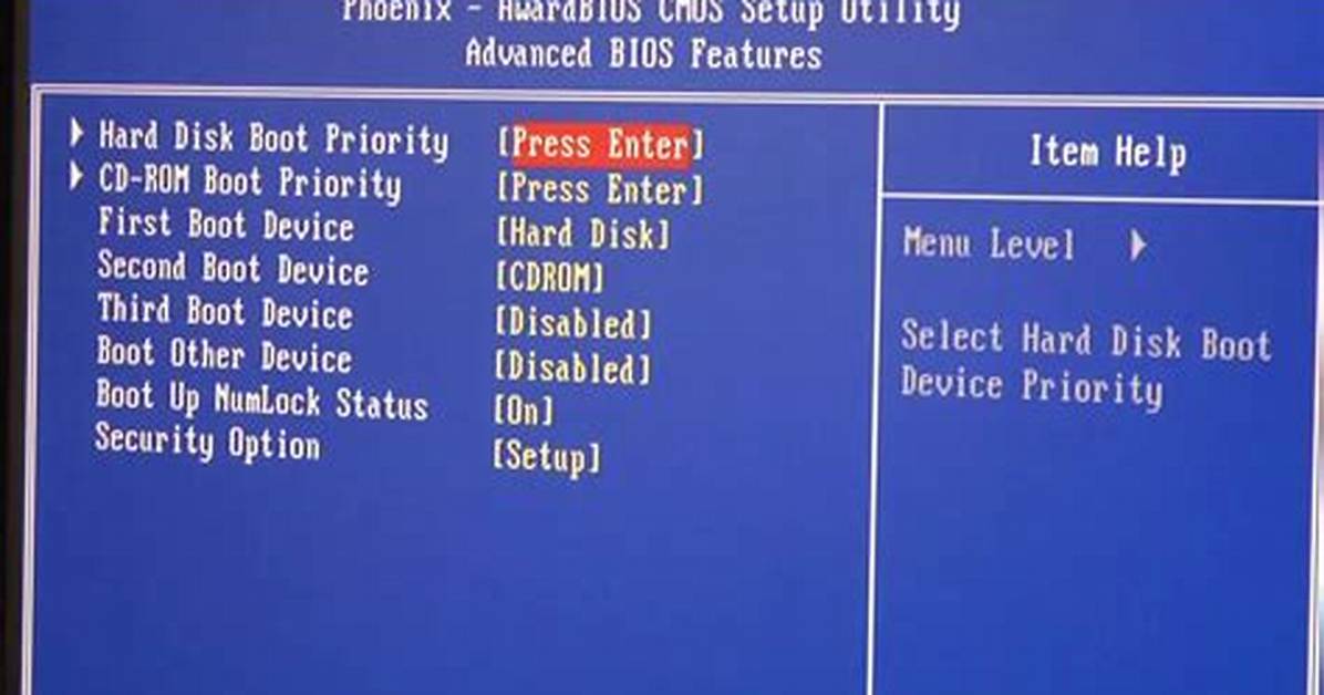What Is Startup Bios Setup?