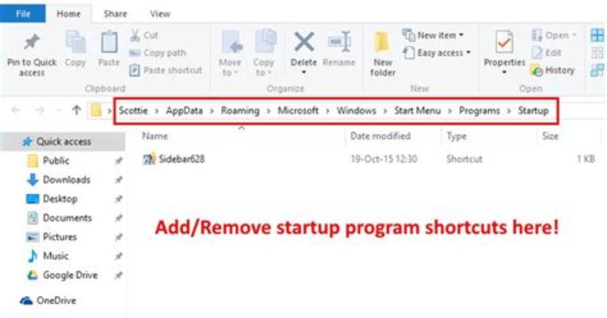 What Is Startup Folder in Windows 10?
