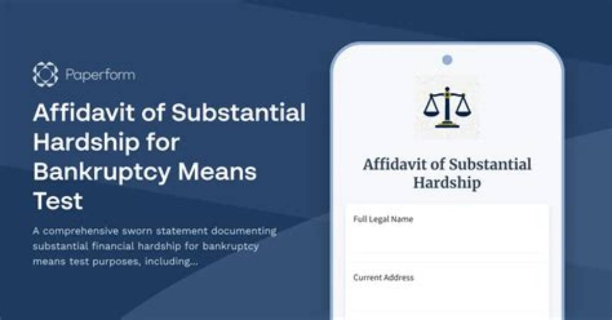 What Is Substantial Hardship?