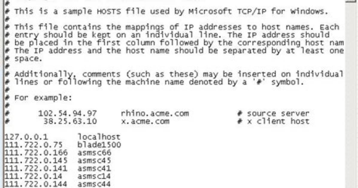 What Is System32 Drivers Etc Hosts?