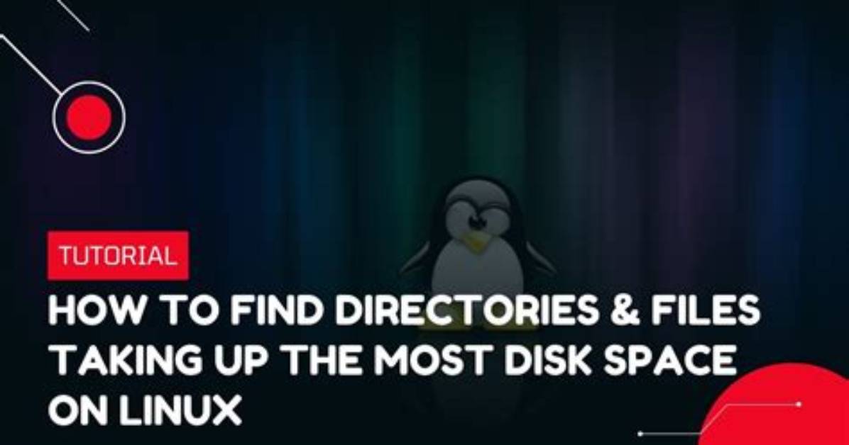 What Is Taking up Disk Space Linux?