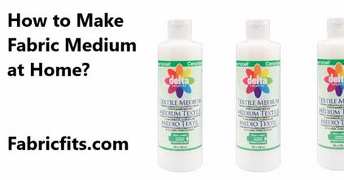 What Is Textile Medium Used For