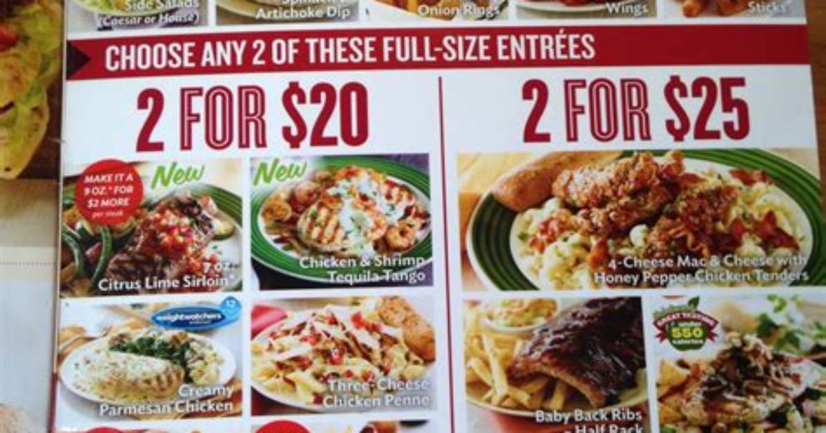 What Is the Applebee's Menu?
