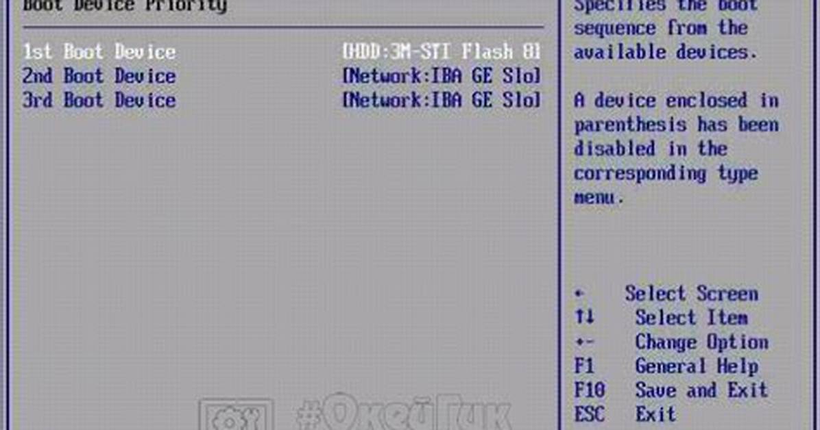 What Is the Boot Device Priority in Windows 7?