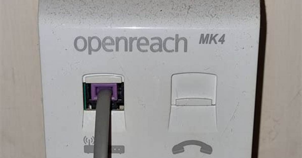 What Is the Cable from Master Socket to Router