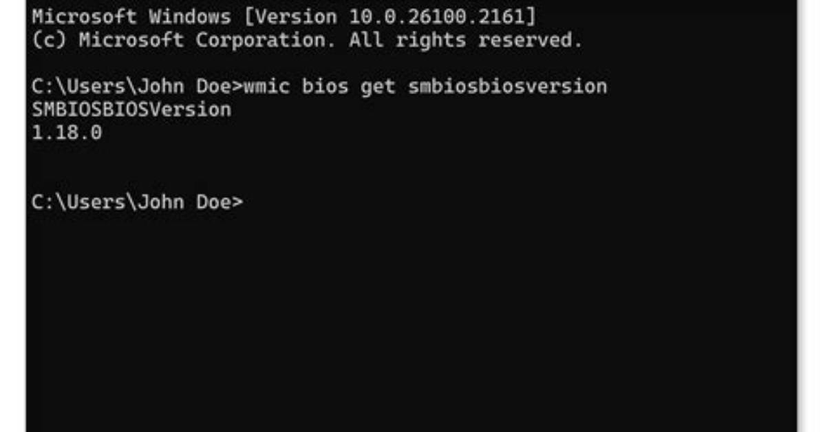 What Is the Command for Bios?