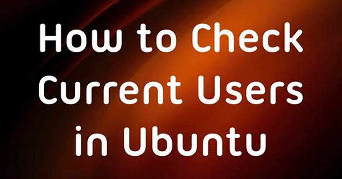 What Is the Command to Check Current User in Linux?
