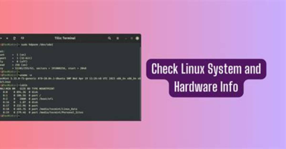 What Is the Command to Check Hardware Details in Linux?
