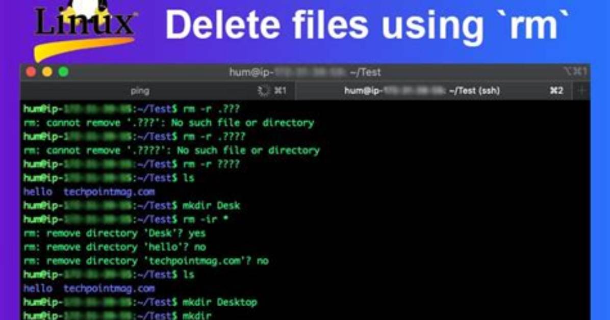 What Is the Delete Command in Linux?