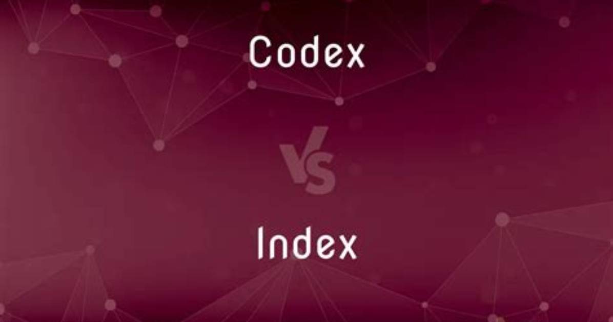What Is the Difference Between a Codex and a Book