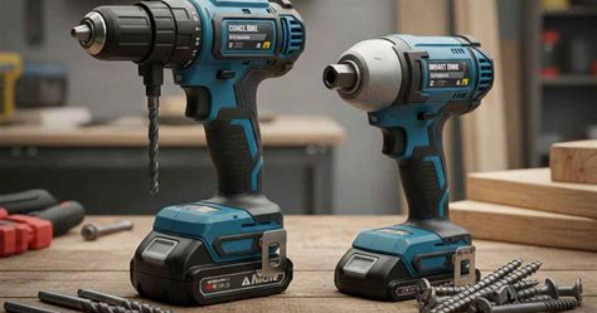 What Is the Difference Between a Cordless Drill and Impact Driver