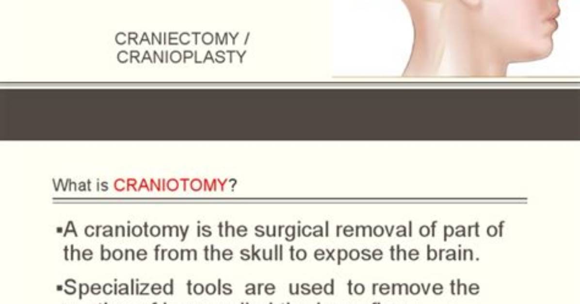 What Is the Difference Between a Craniotomy and a Craniotomy