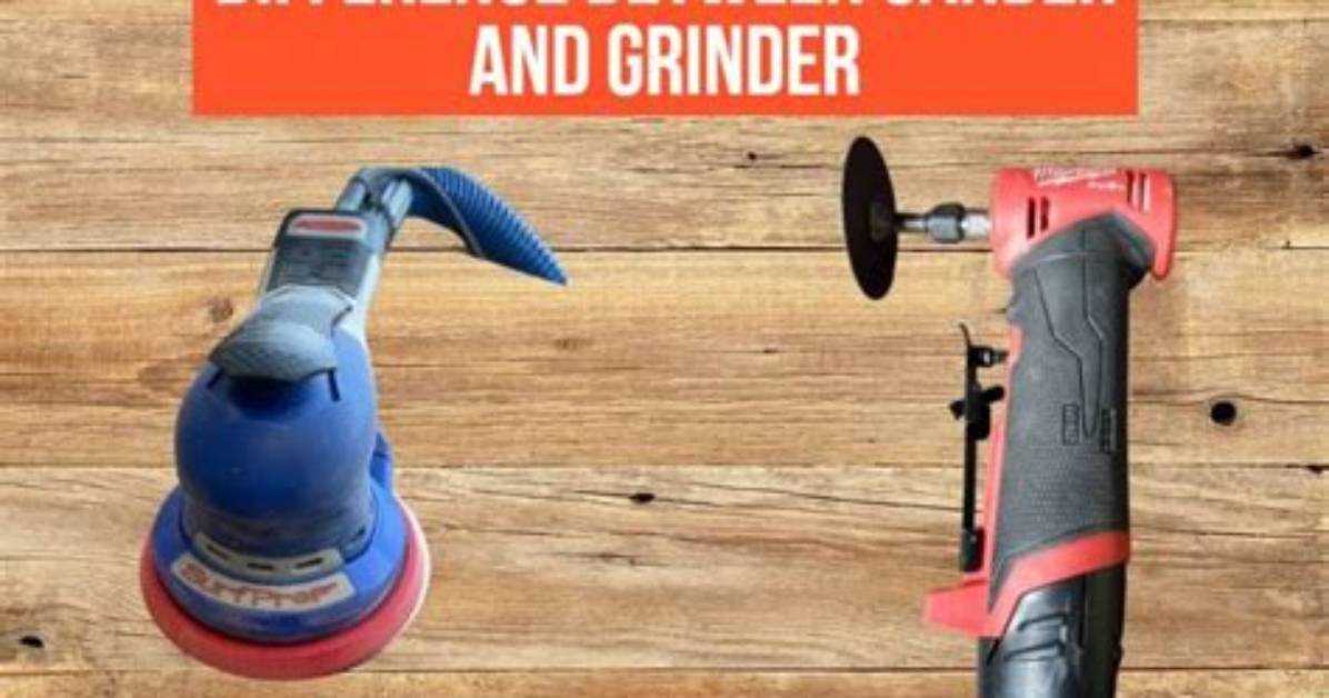 What Is the Difference Between a Grinder and an Angle Grinder