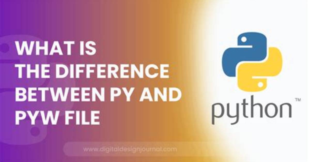 What Is the Difference Between A. Py File And. Ipynb File?
