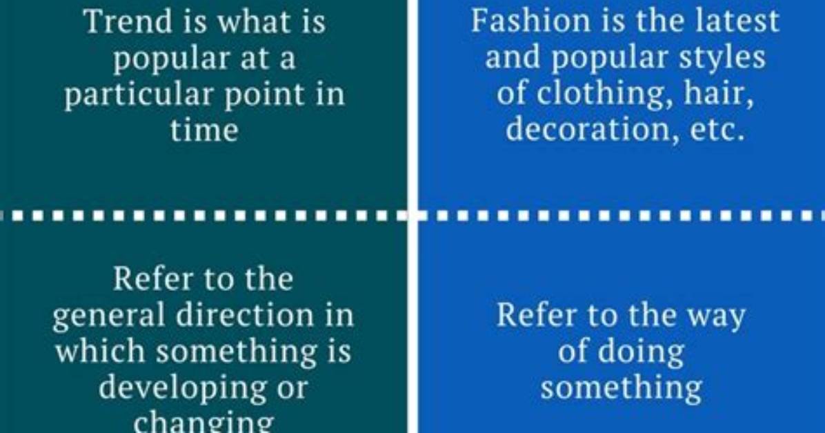 What Is the Difference Between a Trend and a Pattern?