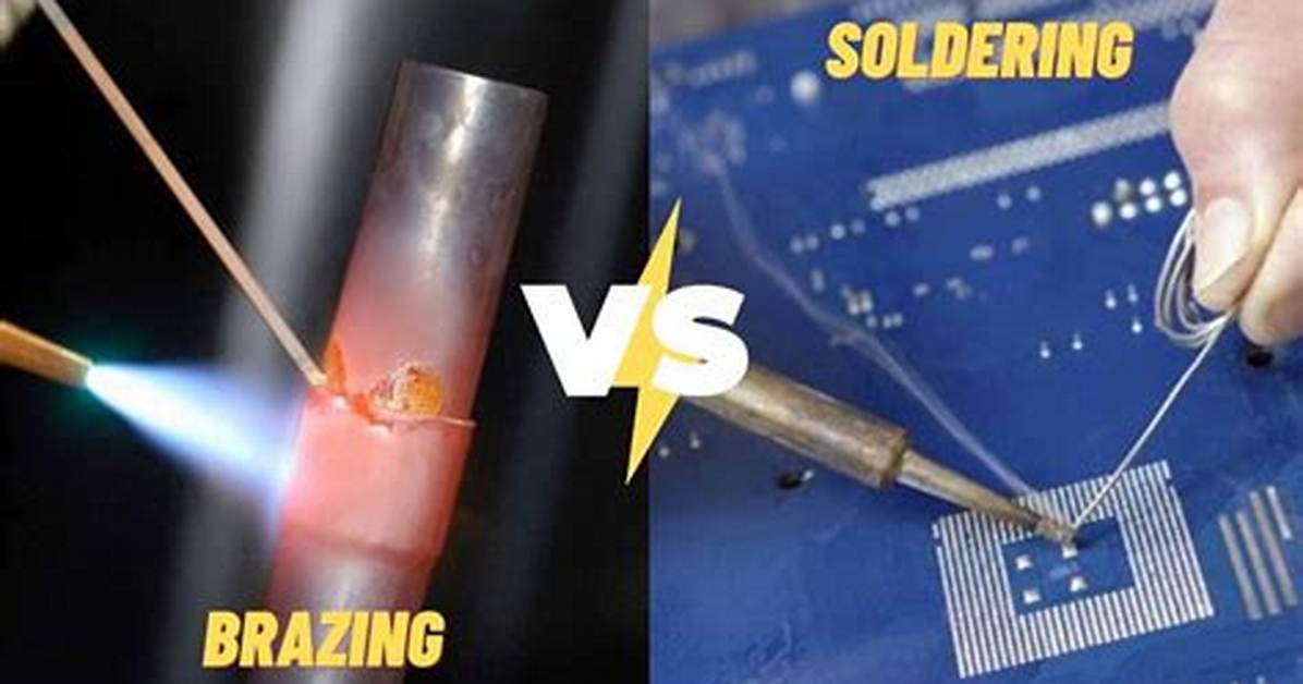 What Is the Difference Between Brazing and Sweating