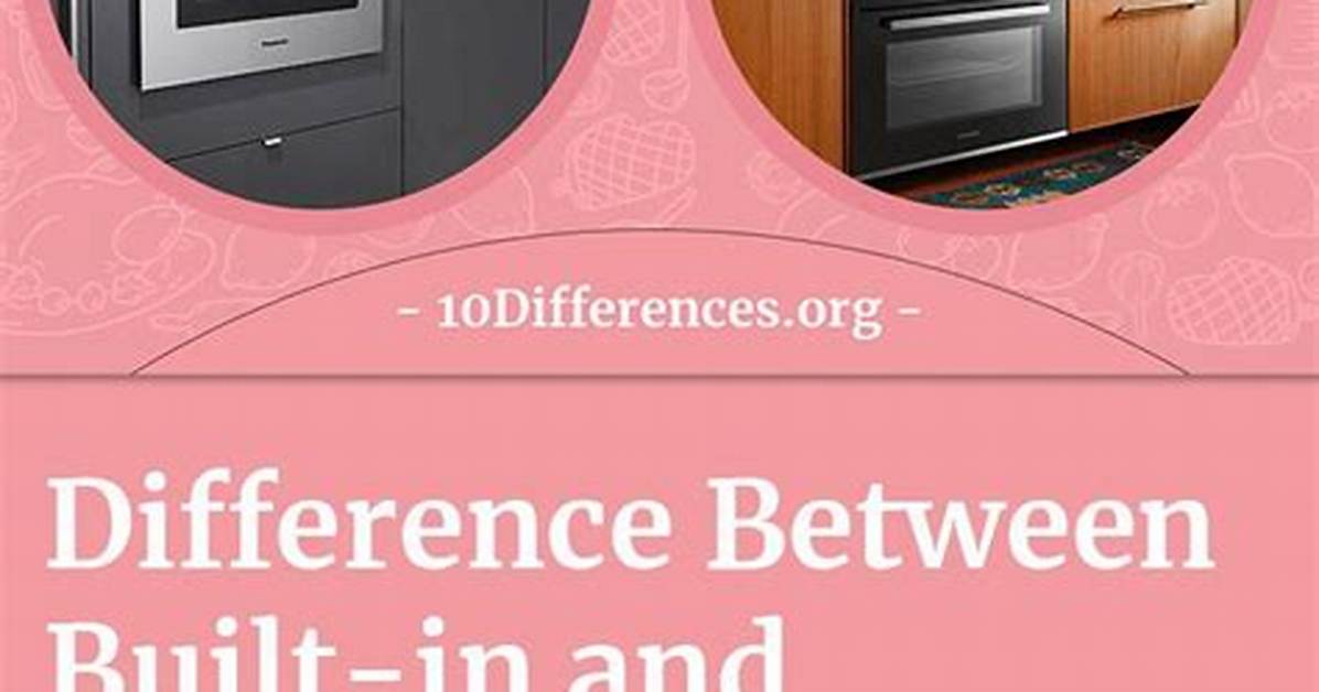 What Is the Difference Between Built in and Integrated Fridge Freezer