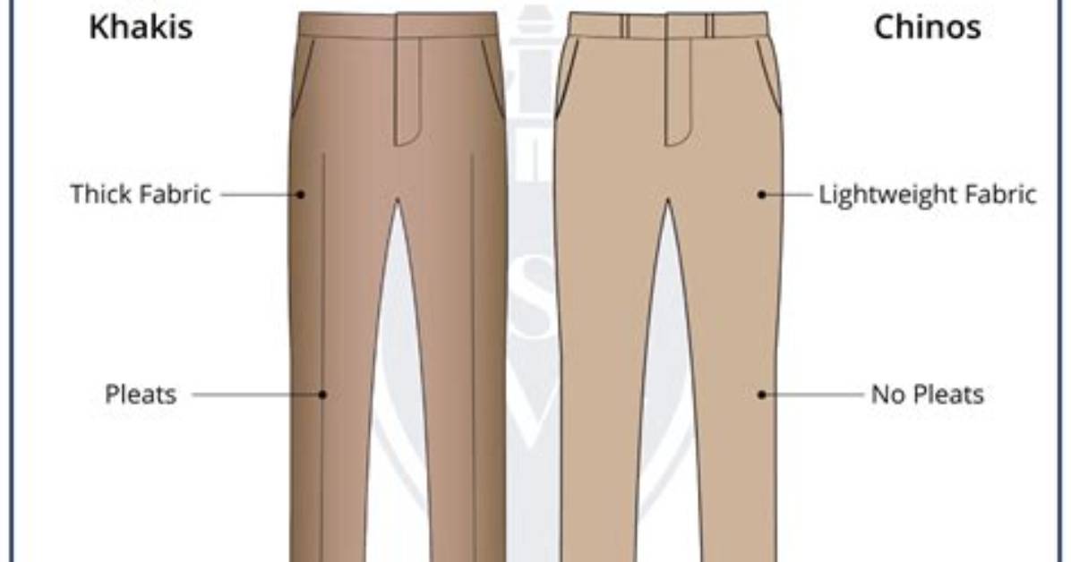 What Is the Difference Between Chinos and Khakis?