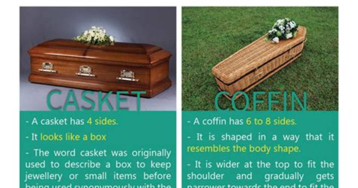What Is the Difference Between Coffin and Casket