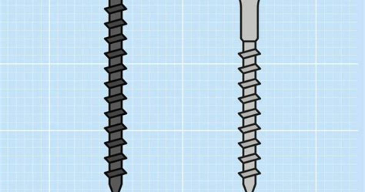 What Is the Difference Between Drywall Screws and Construction Screws