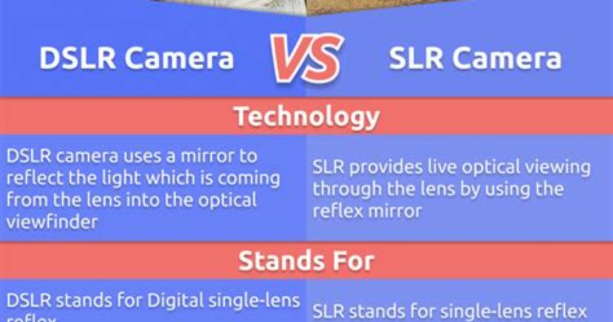 What Is the Difference Between Dslr and Normal Camera?
