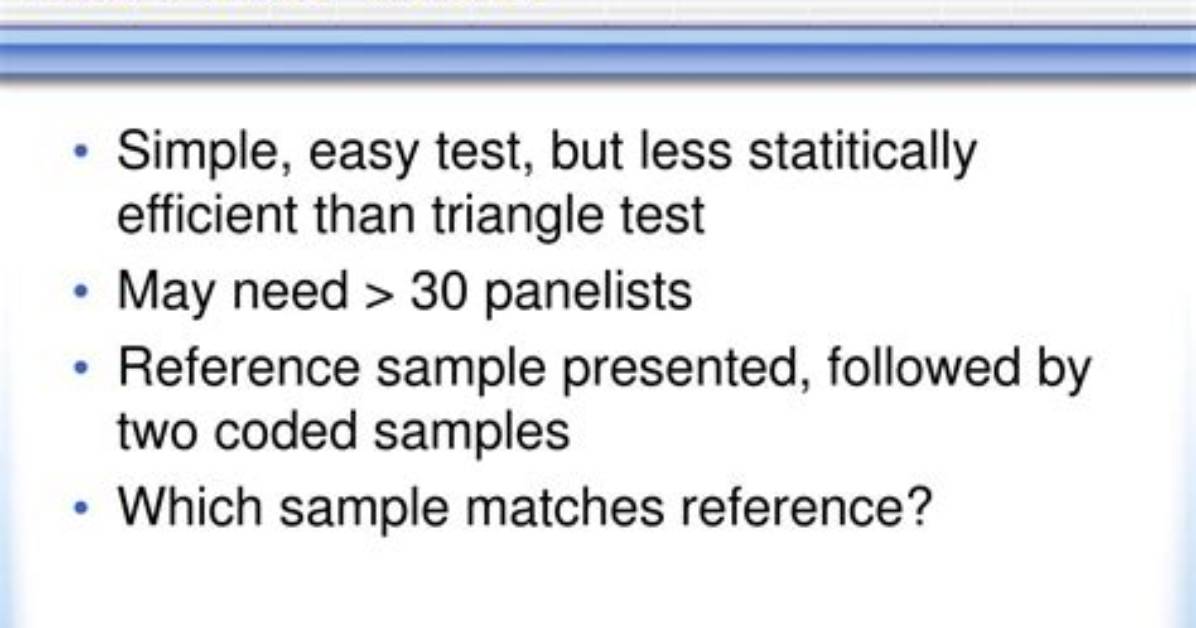 What Is the Difference Between Duo Trio and Triangle Tests