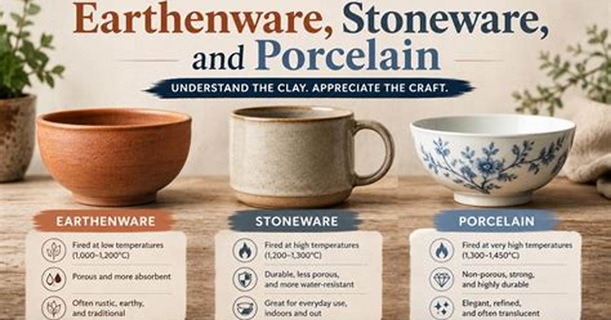 What Is the Difference Between Earthenware and Ceramic?