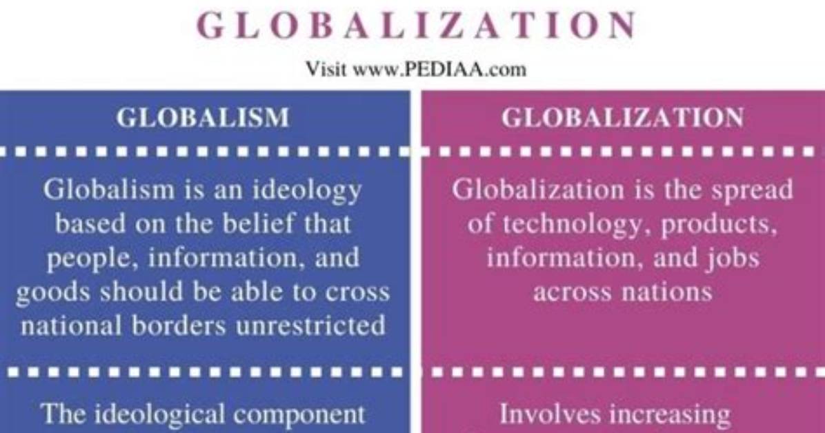 What Is the Difference Between Globalism and Globalization