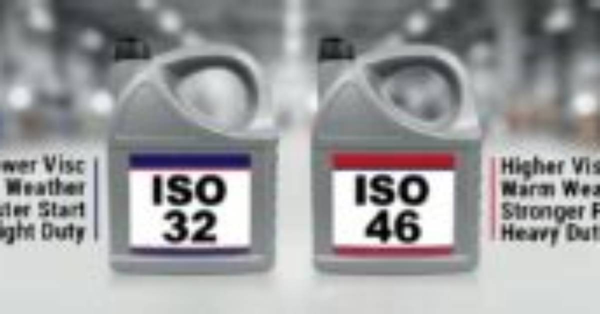What Is the Difference Between Iso 32 and Iso 46?