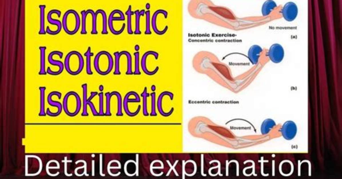 What Is the Difference Between Isokinetic and Isometric