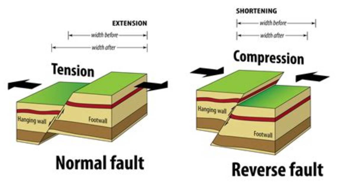 What Is the Difference Between Normal Faults and Rift Valleys