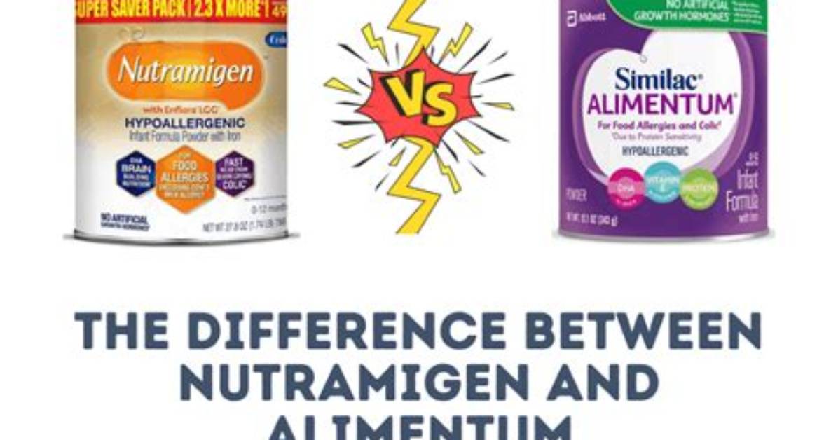 What Is the Difference Between Nutramigen and Alimentum?