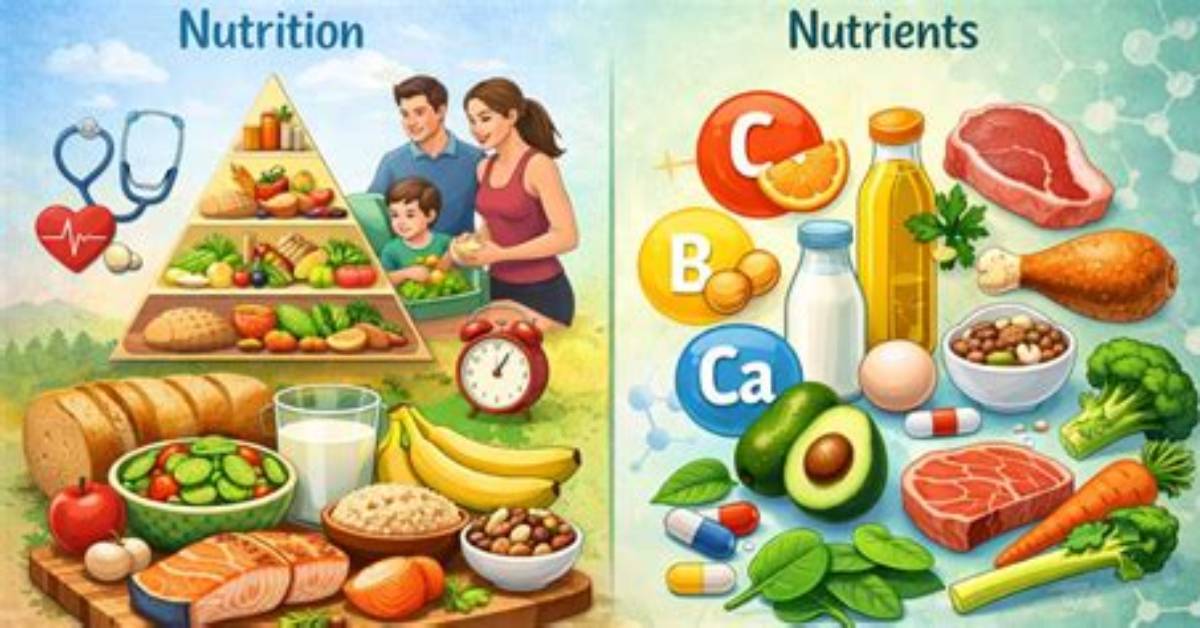 What Is the Difference Between Nutrition and Nutrients